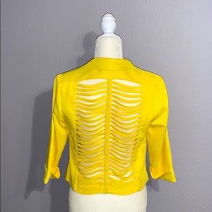 NWOT Cage Back Blazer